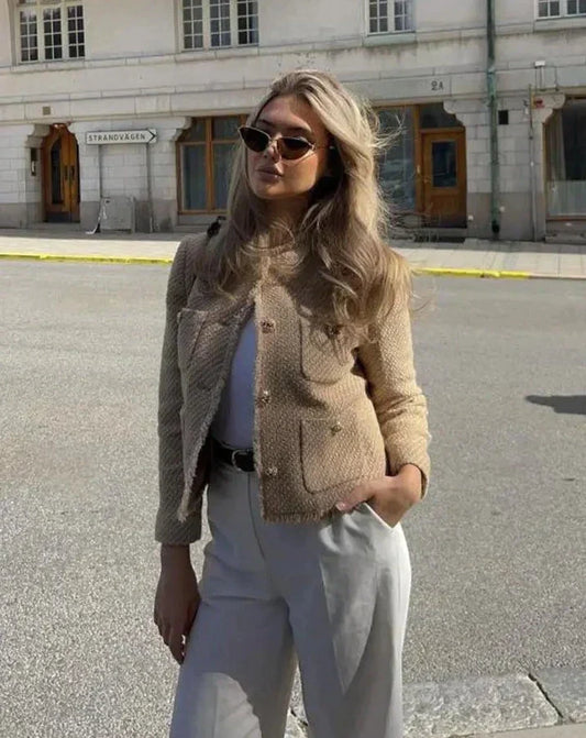 Cripes Veste beige tendance