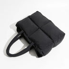 Puffer Schultertasche für Damen - Stylische und geräumige Schultertasche