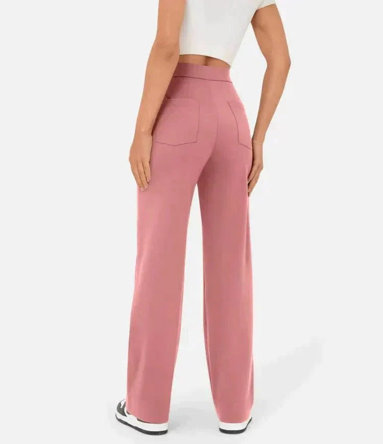 Pantalon décontracté élastique taille haute Cripes IVY