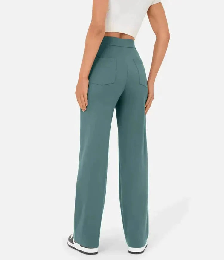 Pantalon décontracté élastique taille haute Cripes IVY