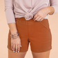 Cripes - Short confortable en sergé stretch pour femme