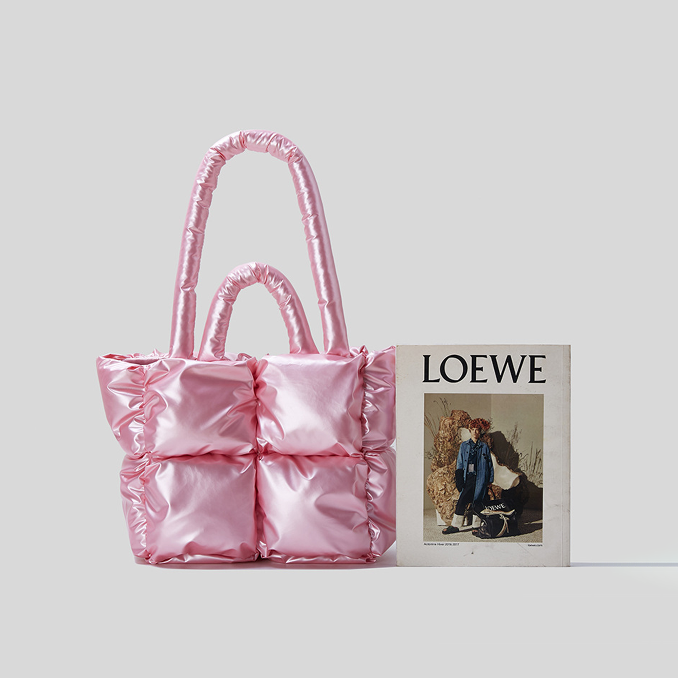 Puffer Schultertasche