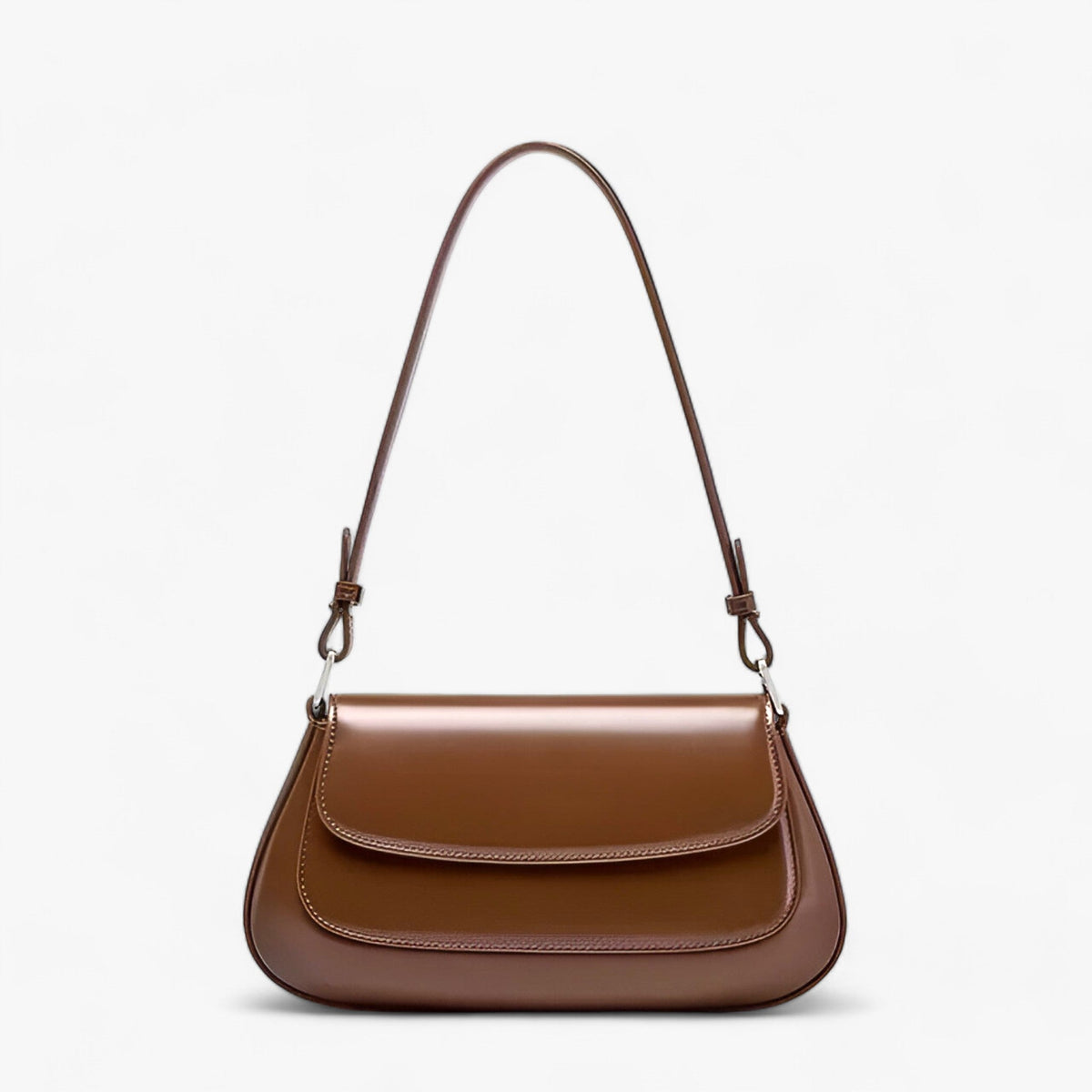 Echte Leder Handtasche - Zeitloser Vintage-Stil für Damen