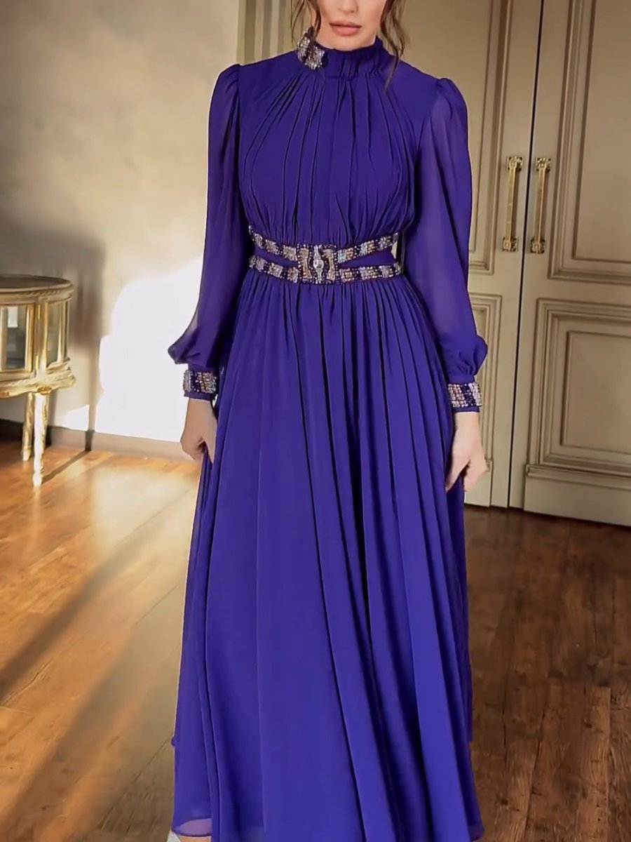 Robe en mousseline de soie