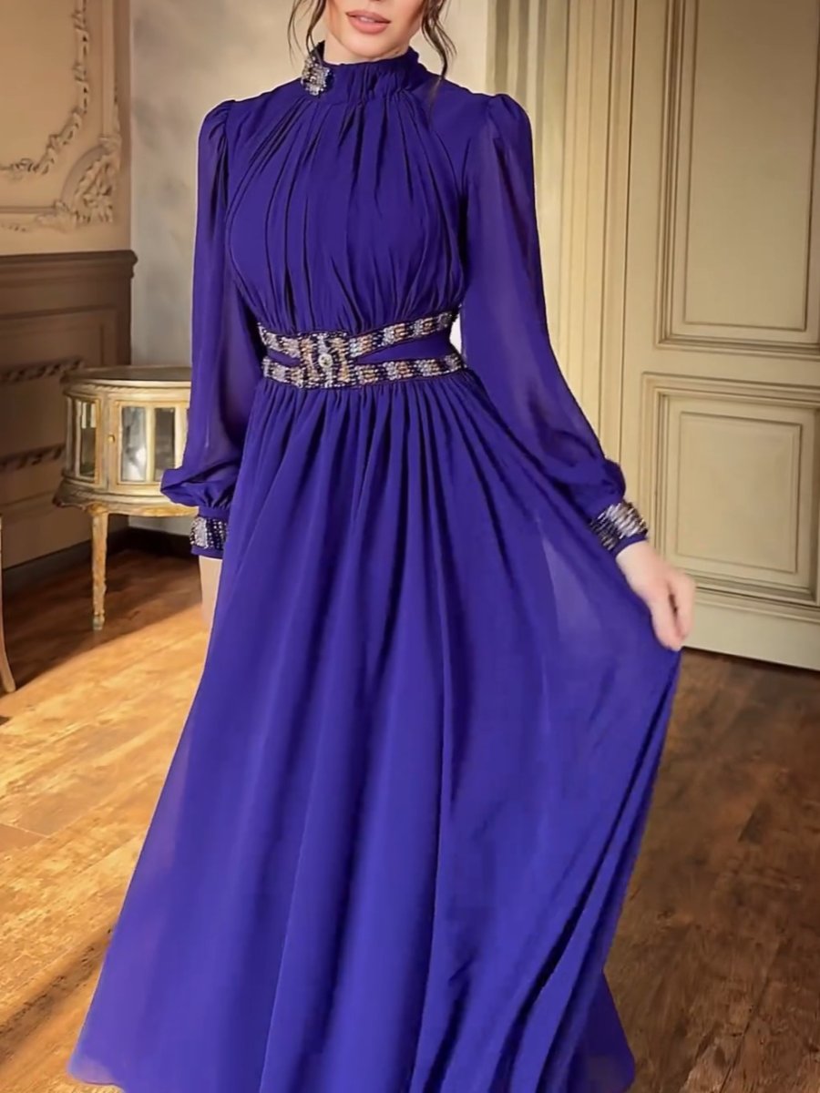 Robe en mousseline de soie