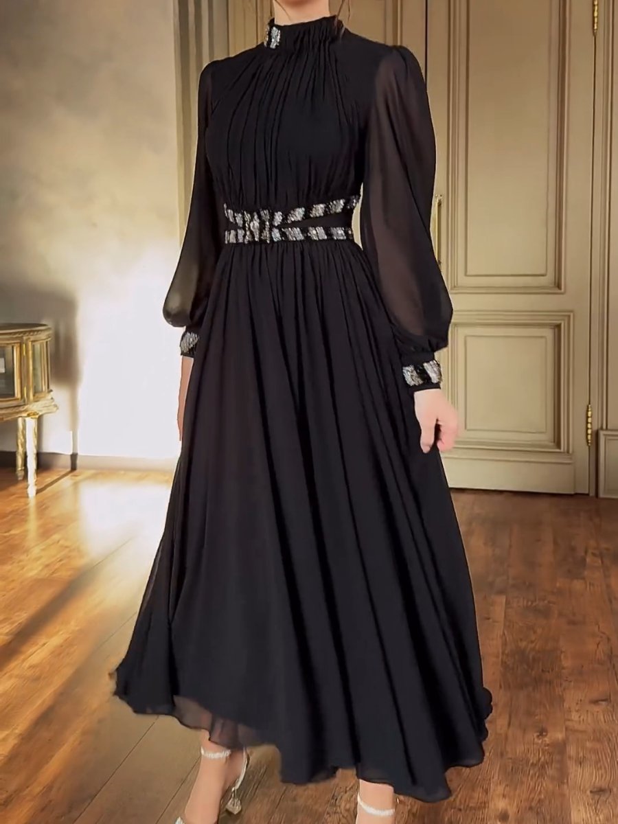 Robe en mousseline de soie