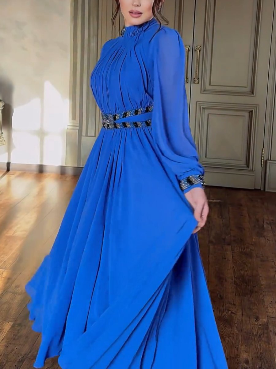 Robe en mousseline de soie