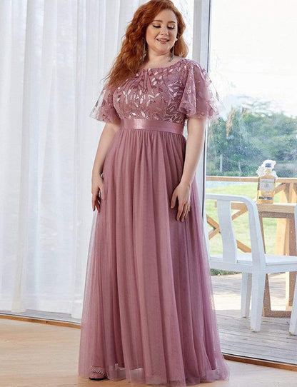 de Soirée Longue Femme Grande Taille