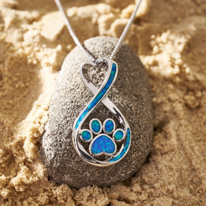 SERENEPAWS™ | ENSEMBLE COLLIER ET BOUCLES D'OREILLES INFINI