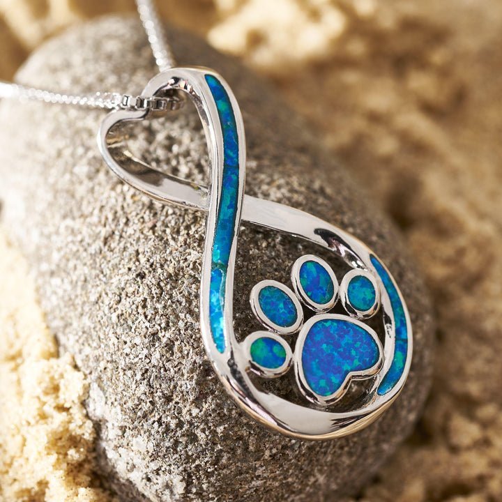 SERENEPAWS™ | ENSEMBLE COLLIER ET BOUCLES D'OREILLES INFINI