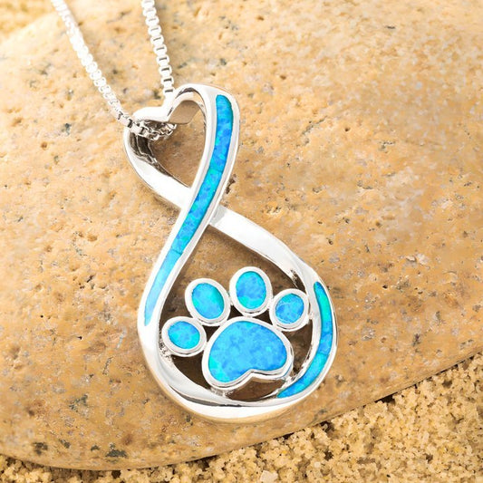 SERENEPAWS™ | ENSEMBLE COLLIER ET BOUCLES D'OREILLES INFINI