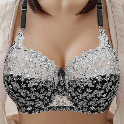 Cadeau Cripes pour elle - Nouveau soutien-gorge sans armatures confortable, doux et respirant de grande taille pour femmes