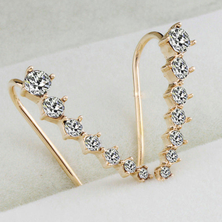 🎅Cadeau idéal💖Boucles d'oreilles avec sept étoiles et diamants synthétiques