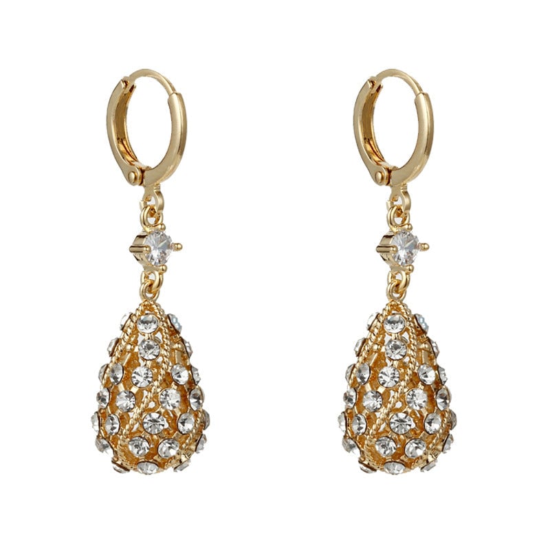 [Meilleur cadeau] Boucles d'oreilles élégantes en strass en forme de larme