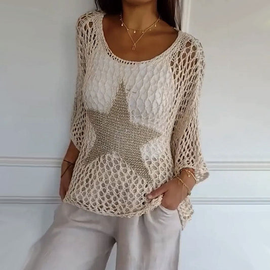 Pull au crochet Tzila™