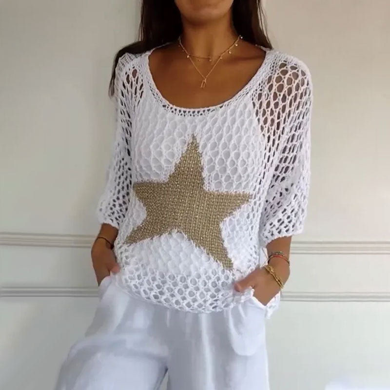 Pull au crochet Tzila™