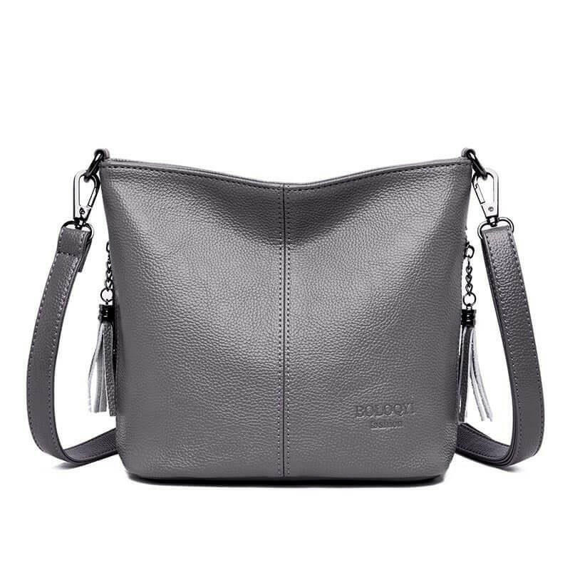 Leder Schultertasche Bleiben Sie stilvoll organisiert!