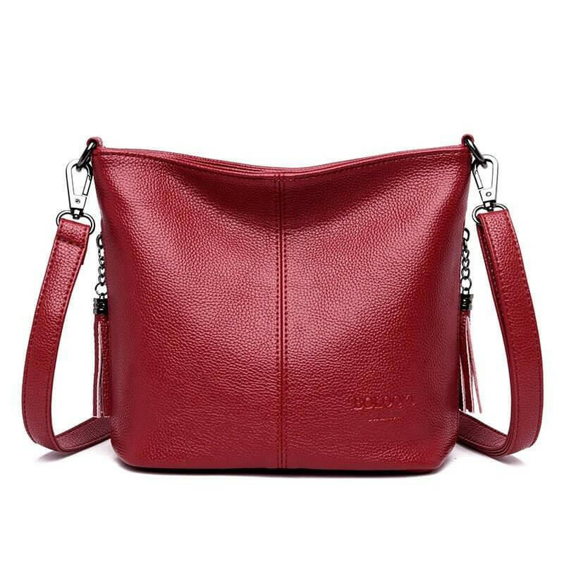 Leder Schultertasche Bleiben Sie stilvoll organisiert!