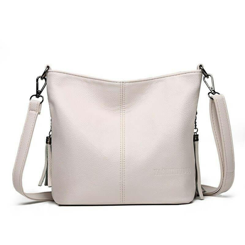 Leder Schultertasche Bleiben Sie stilvoll organisiert!