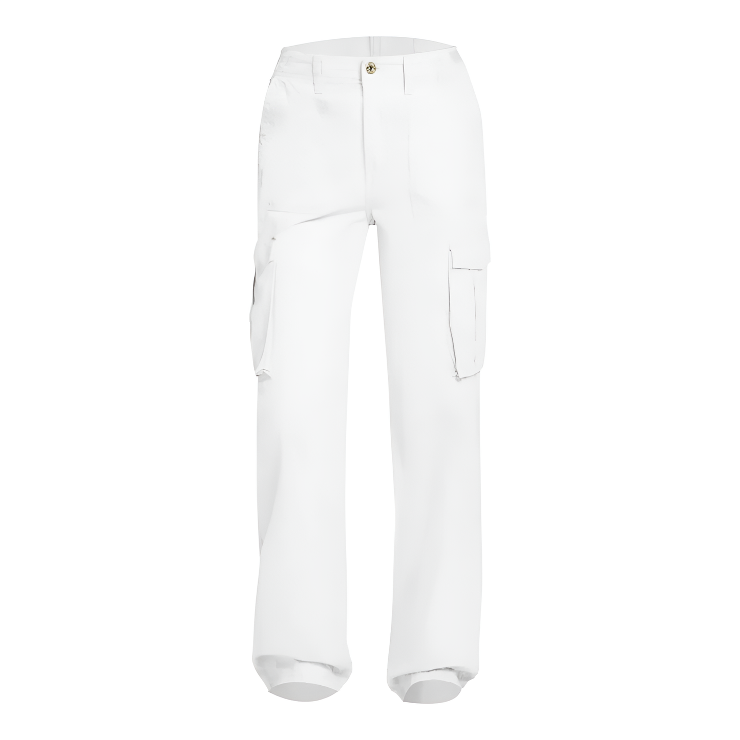 Pantalon cargo coupe droite pour femme