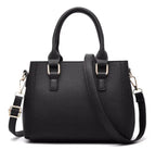 Abnehmbare Schulter-Handtasche aus Leder