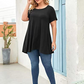 Cripes Tuniques Fluides Plus Size