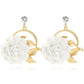 Boucles d'oreilles en strass RoseGlow