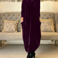 Odelia | Comfy Fluwelen Jurk met Zakken