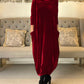 Odelia | Comfy Fluwelen Jurk met Zakken