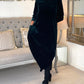 Odelia | Comfy Fluwelen Jurk met Zakken