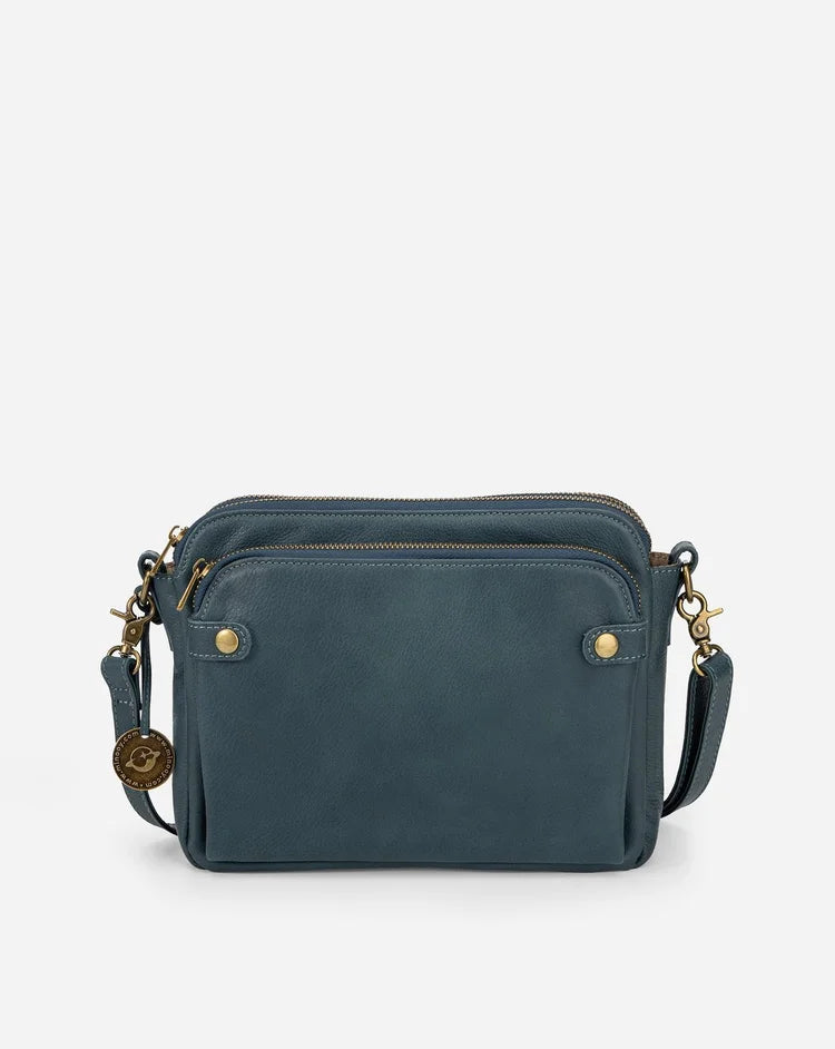 VerveSatchel™ - Crossbody-axelväskor i läder