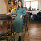 Jimena | Houd contact met midi-jurk