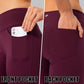Cripes Pantalon de yoga taille haute pour femmes
