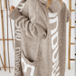 LOU-ANN - GILET LONG ÉLÉGANT |