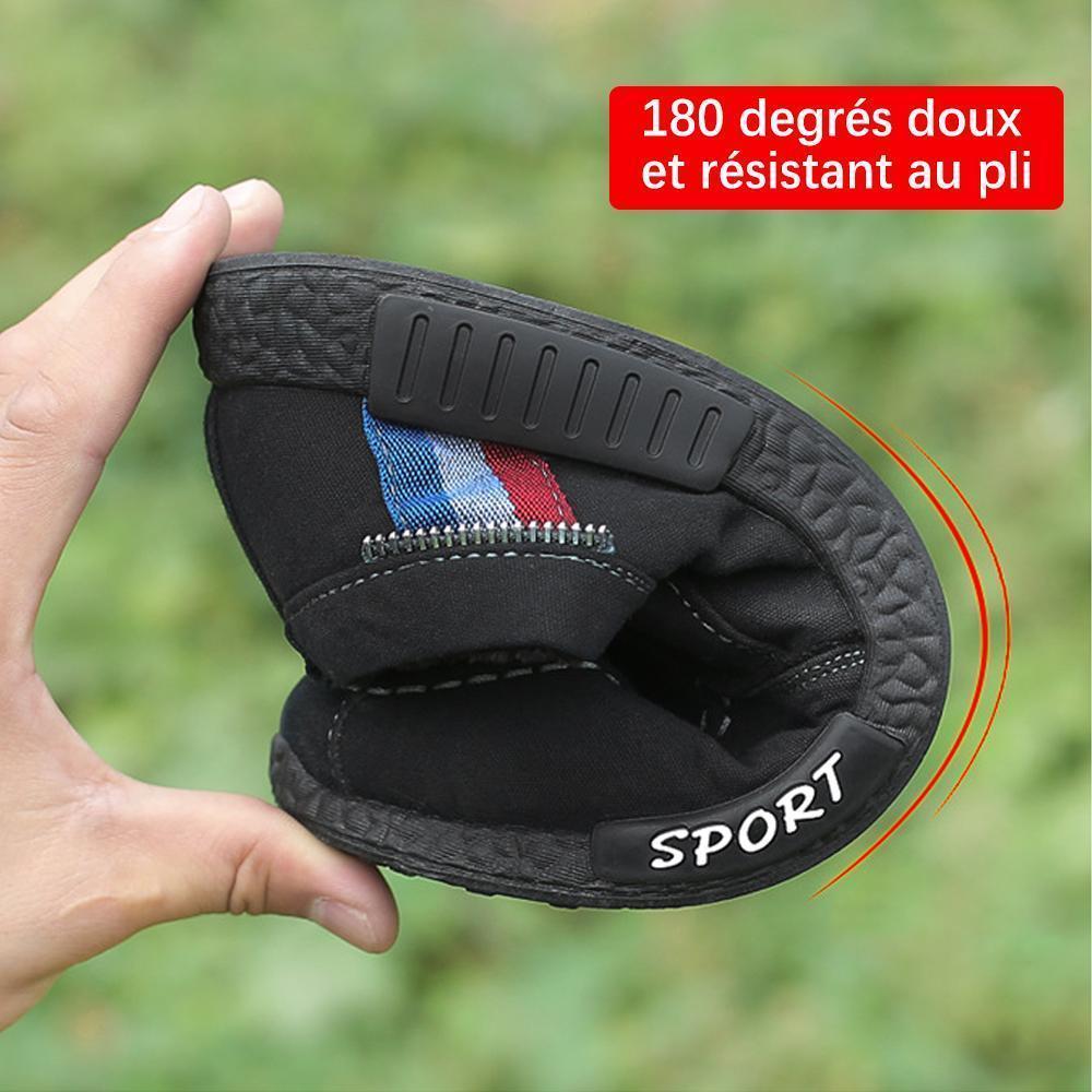 Cripes Chaussures de toile décontractées à fond souple