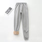 Cripes Pantalon de jogging pour femmes, doublé en sherpa