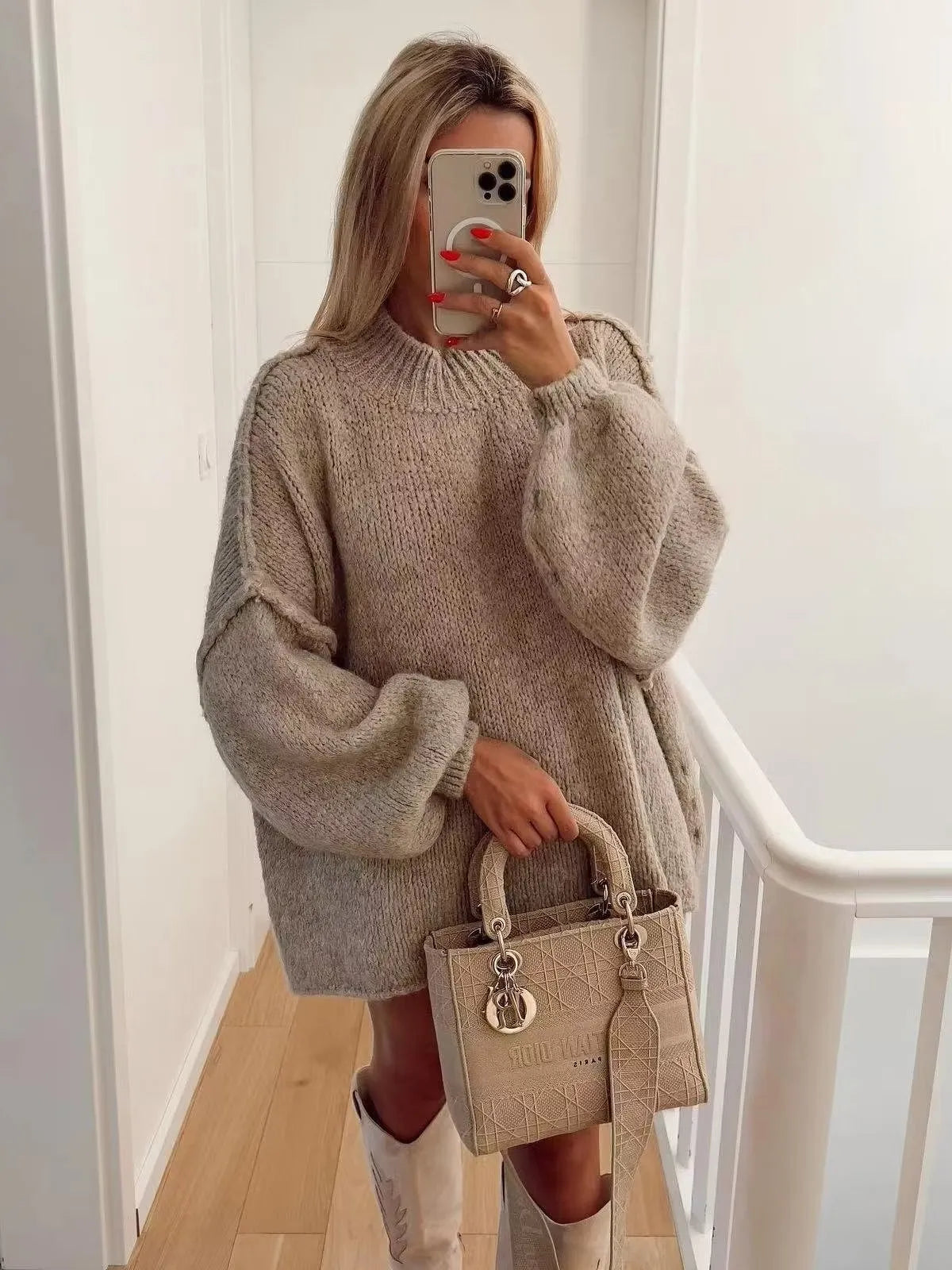 MarcoRusso™️ - Oversized dames trui