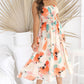 Lange Jurk met Abstracte print