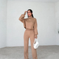 Ensemble Gants et Pantalon à col Roulé Elena