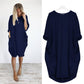 Roelien | Comfy Casual losse zak jurk