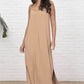 Mouwloze Maxi Jurk