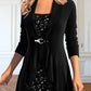 Top met patchwork en ruches