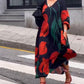 Lange Jurk met bloemenprint