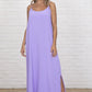 Mouwloze Maxi Jurk
