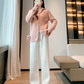 Cripes Pantalon large chaud et épais pour femmes