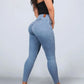 LorenzoZipari™ dames jeans legging met rits
