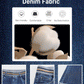 Cripes Pantalon évasé en dentelle élastique à taille haute à la mode