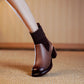 Point Fashion Femmes Stretch Cover Martin Bottes