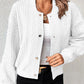 Mila | Comfy Damesvest met knopen
