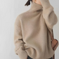 | Pull à col roulé en imitation cachemire